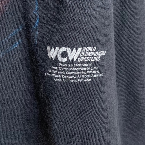 Vintage 90s Wrestling 1998 WCW GOLDBERG “Who’s Next’” Graphic T Shirt Medium - Picture 3 of 6